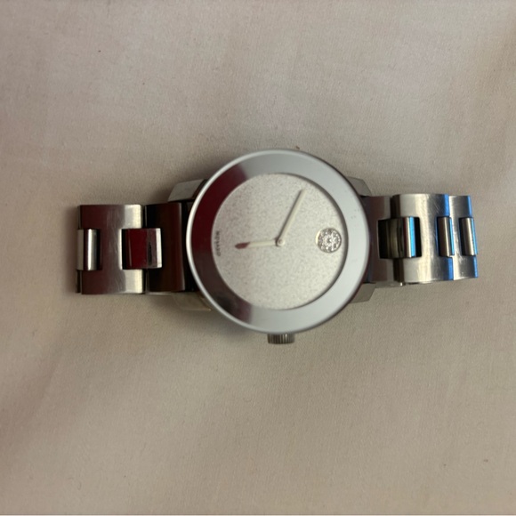 Movado Bold Stainless crystal Glitter dial women watch main image 5